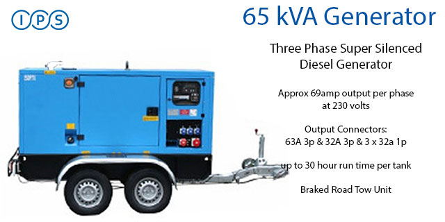 65kVA Generator Details2