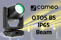 Cameo OTOS B5 Beam arrives at IPS