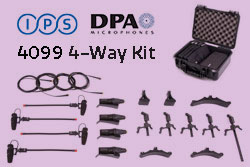 DPA 4099 Mic Kit 4 Way