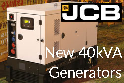 JCB 40kVA Generator