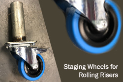 Rolling Riser Wheels