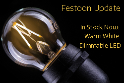 Warm White LED Festoon Update